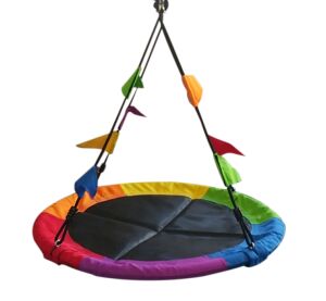 2Kids Toys Swing Storchennest mit bunten Fahnen